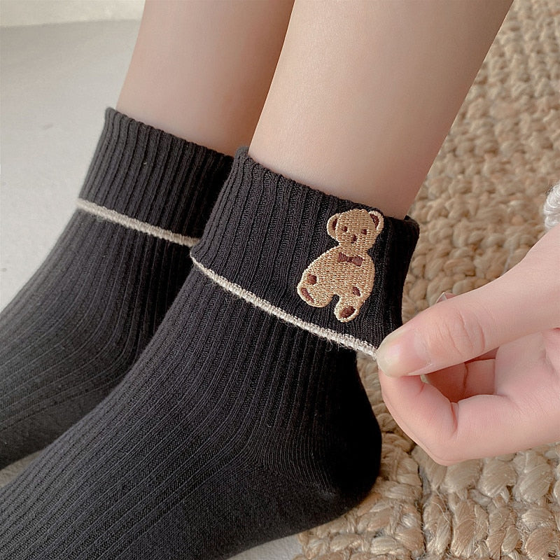 Calzini da donna con orsetto