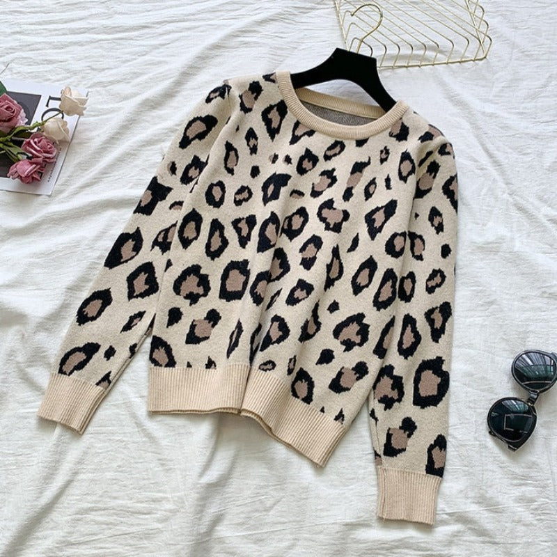 Completo intimo caldo fantasia leopardata