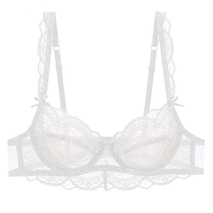 Reggiseno in pizzo con volant
