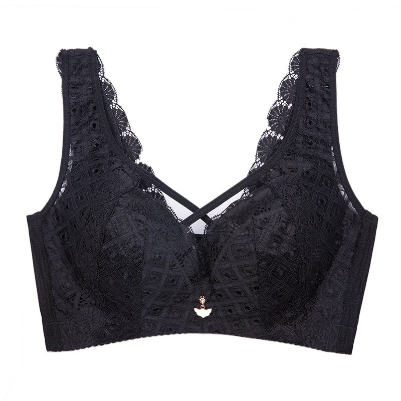 Reggiseno taglie forti con straps decolté