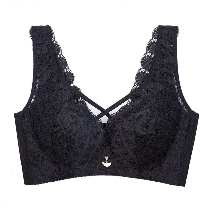 Reggiseno taglie forti con straps decolté