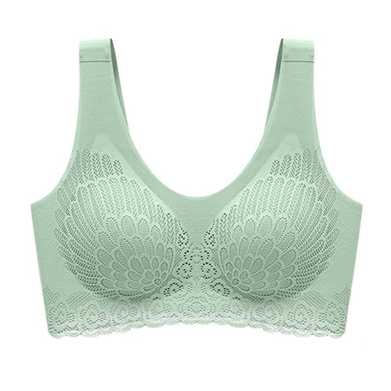 Reggiseno senza cuciture con goffratura decorativa