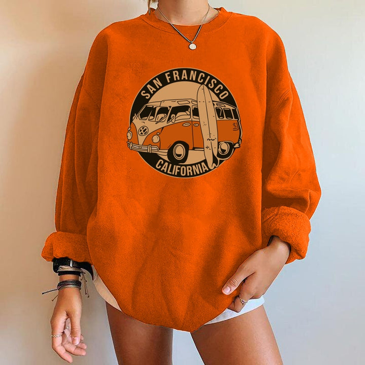 Felpa stile oversize