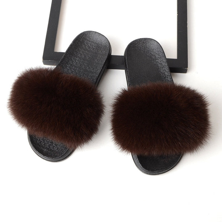 Pantofole da donna in morbida peluche