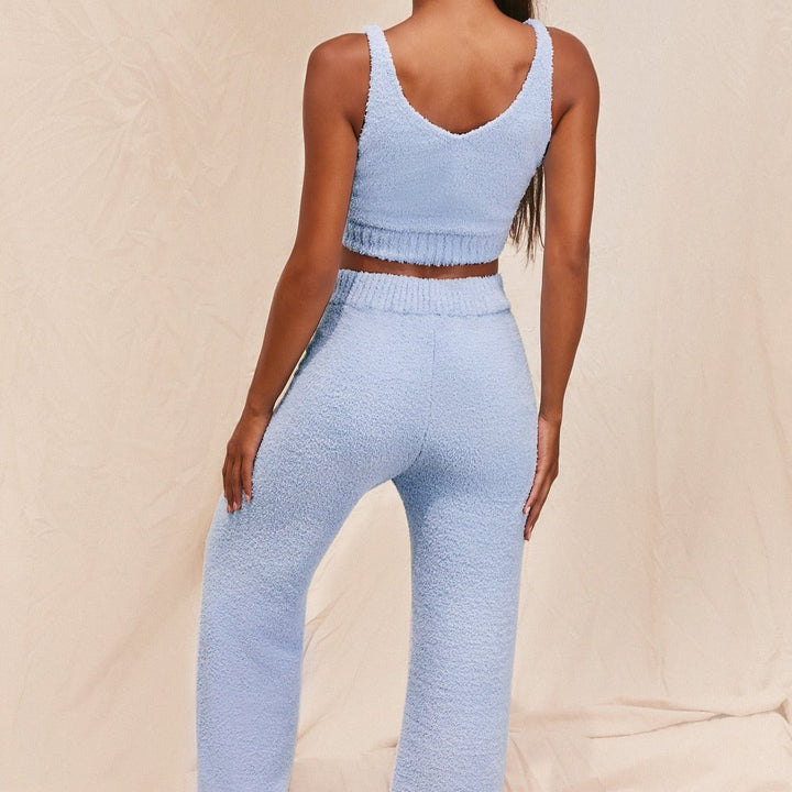 Completo intimo in cotone con spalline