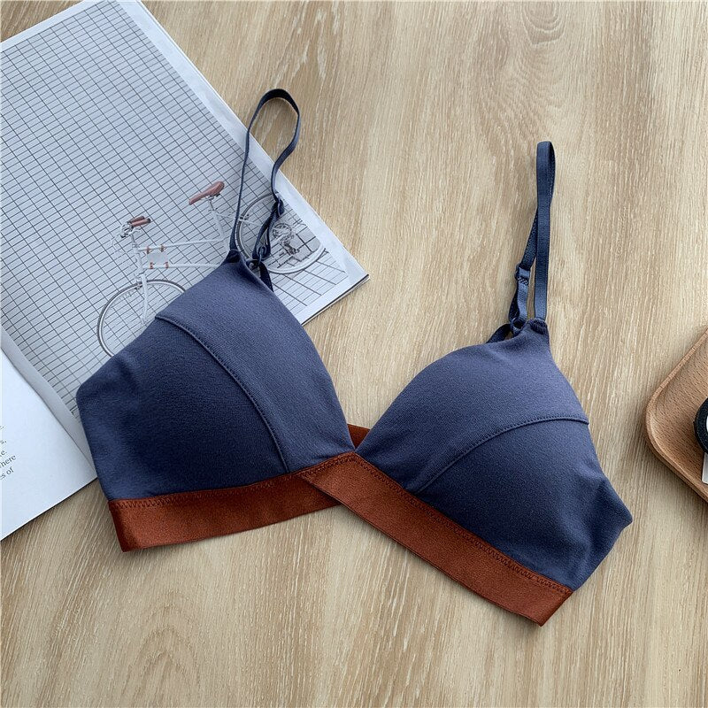Reggiseno in cotone push-up