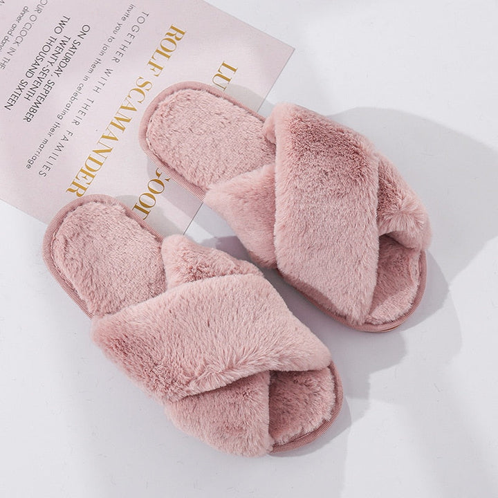 Pantofole con peluria