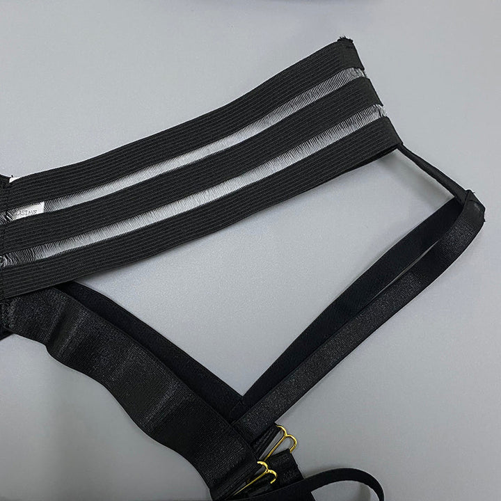 Completo intimo 3 pezzi a righe