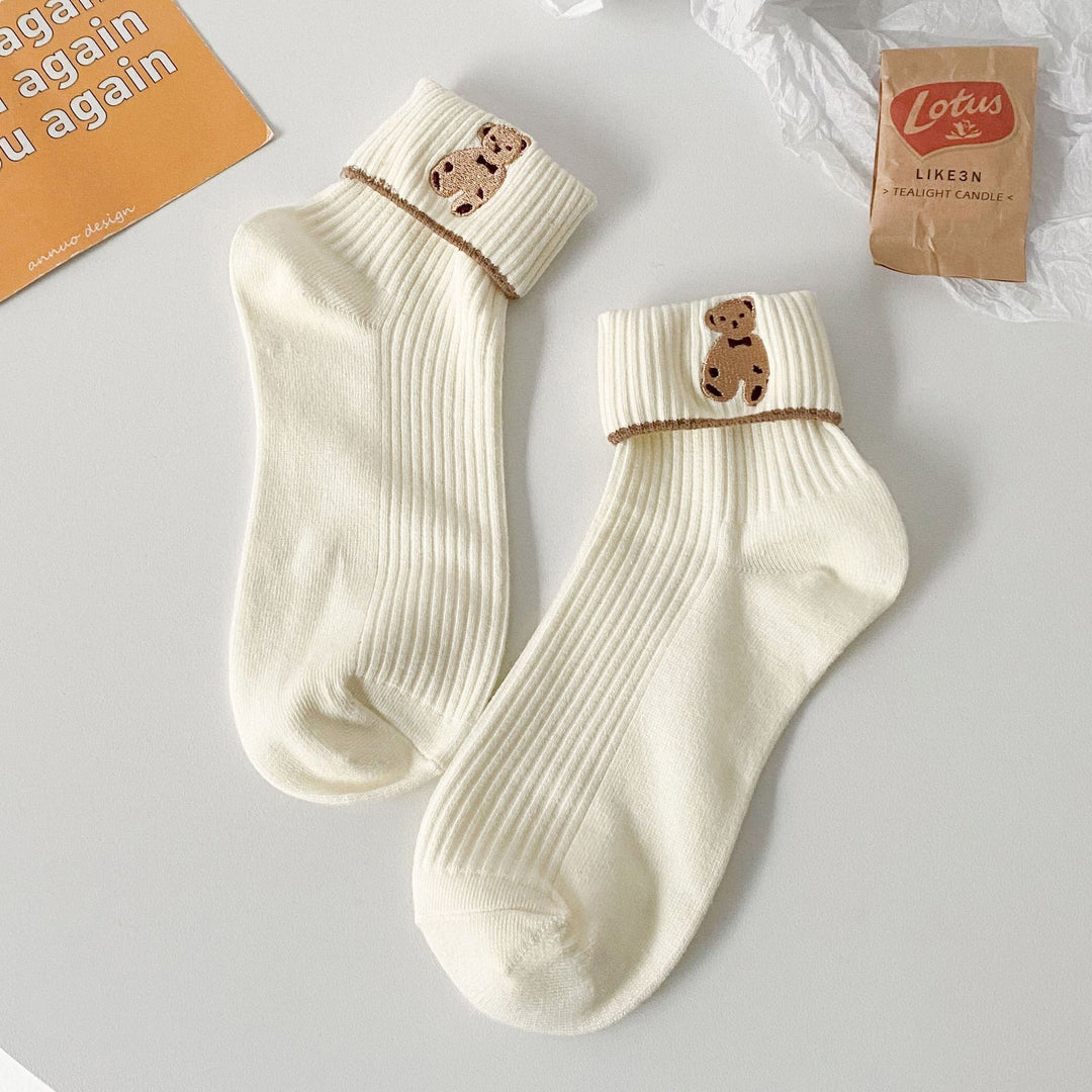 Calzini da donna con orsetto