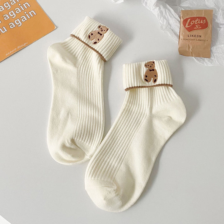 Calzini da donna con orsetto