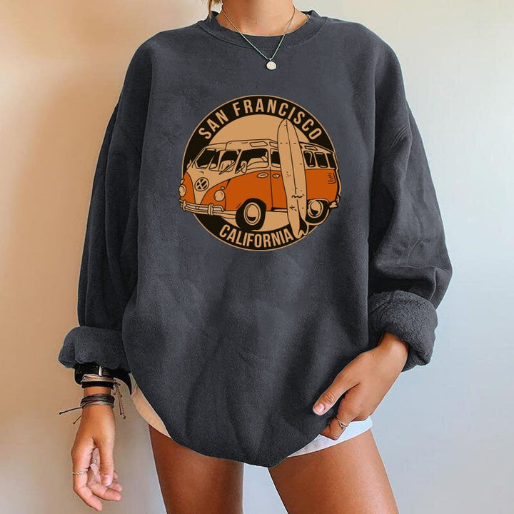 Felpa stile oversize