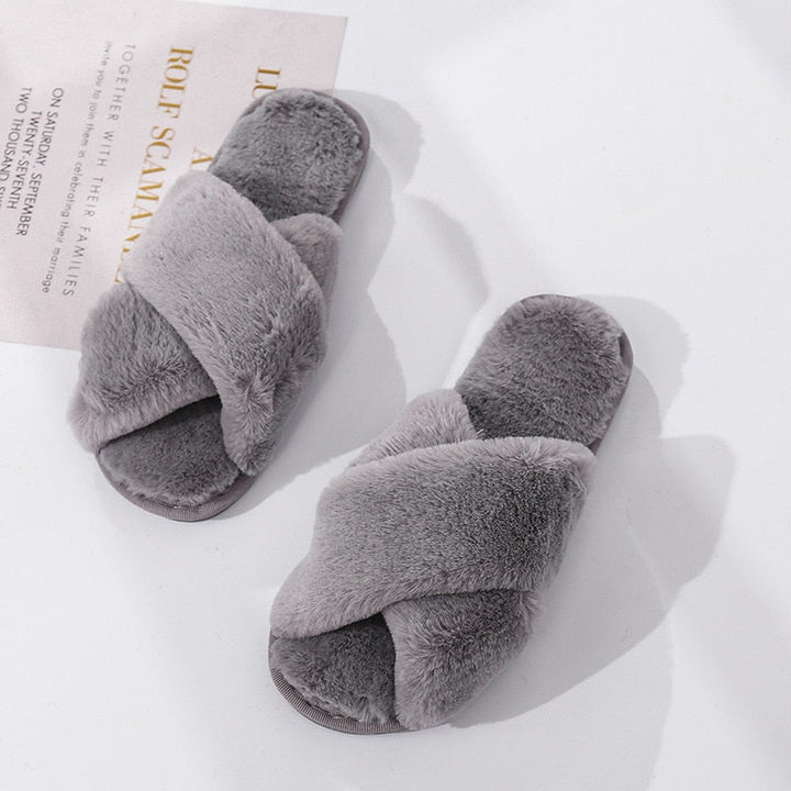 Pantofole con peluria
