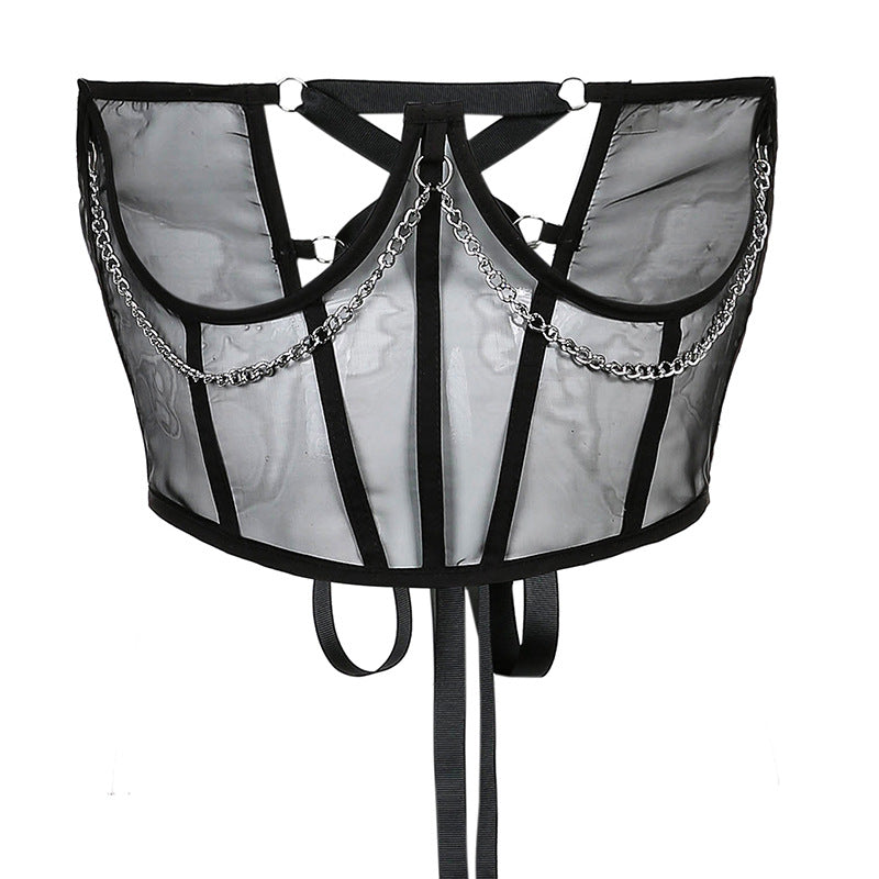 Corsetto con catenella