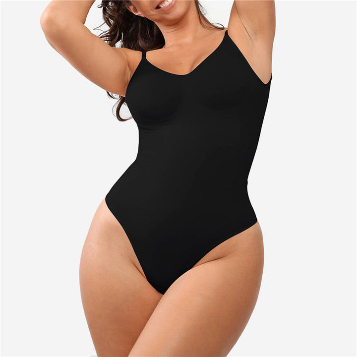 Body intimo modellante con schiena scoperta