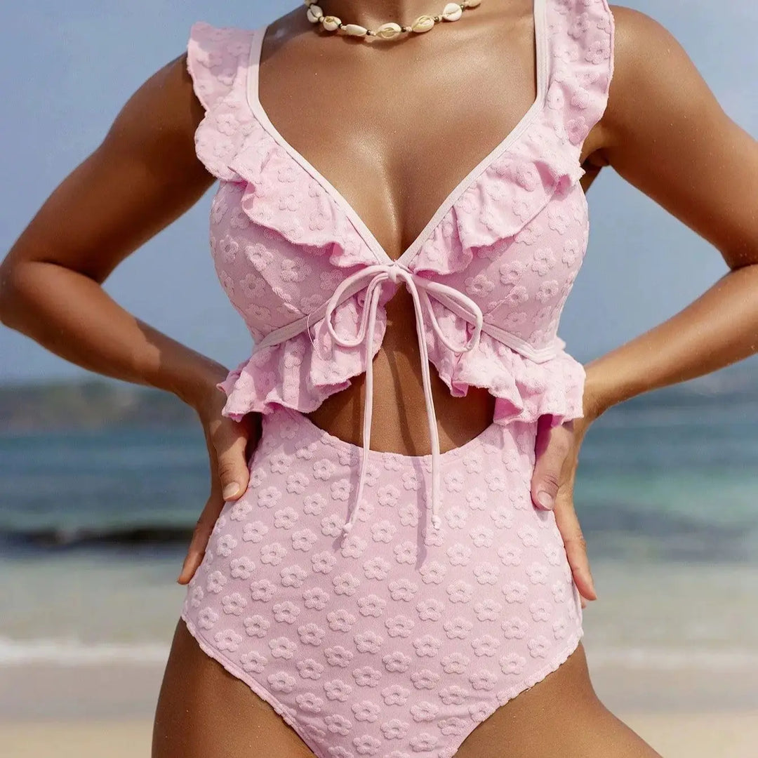 Costume da bagno intero a fiori