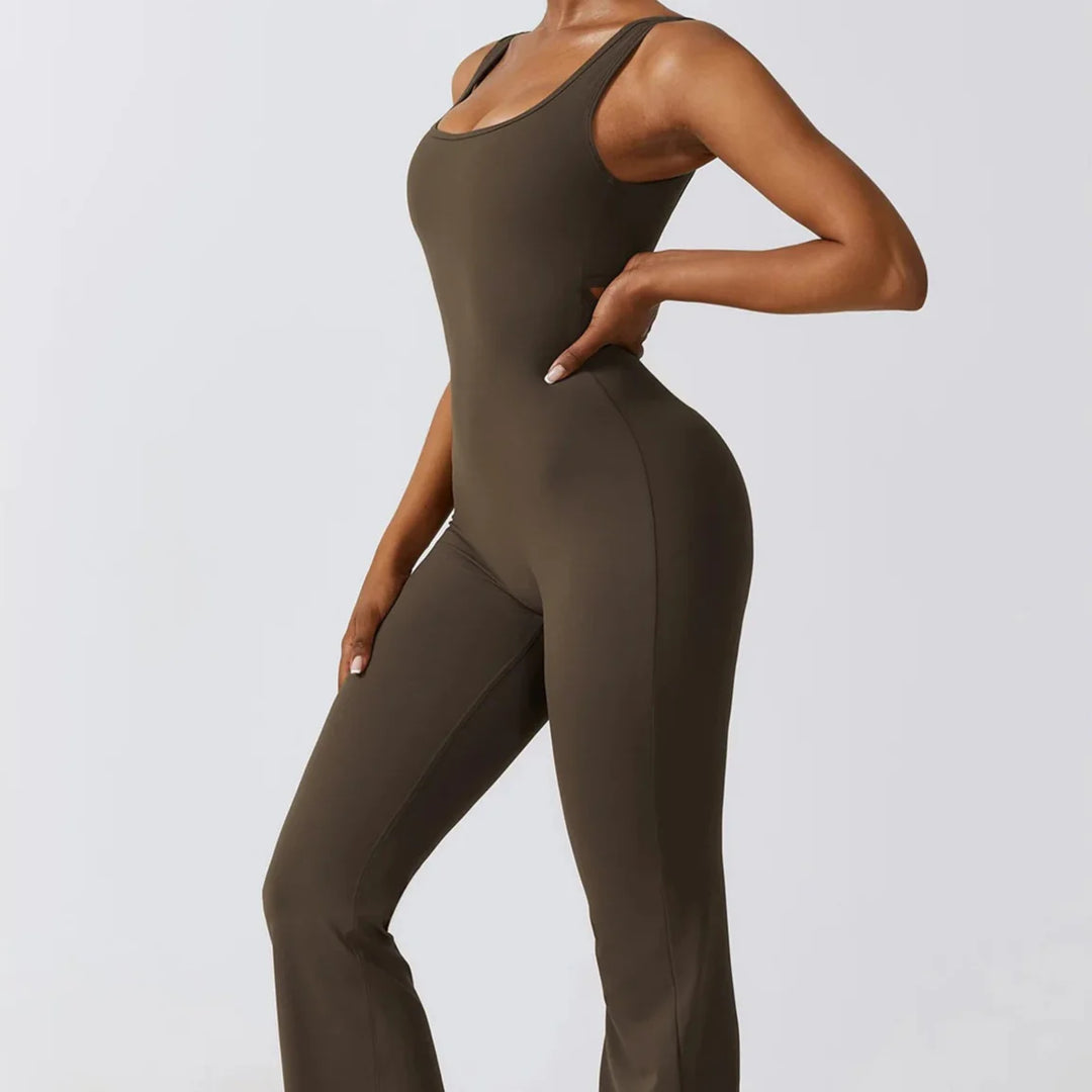 Tuta sportiva con effetto push-up
