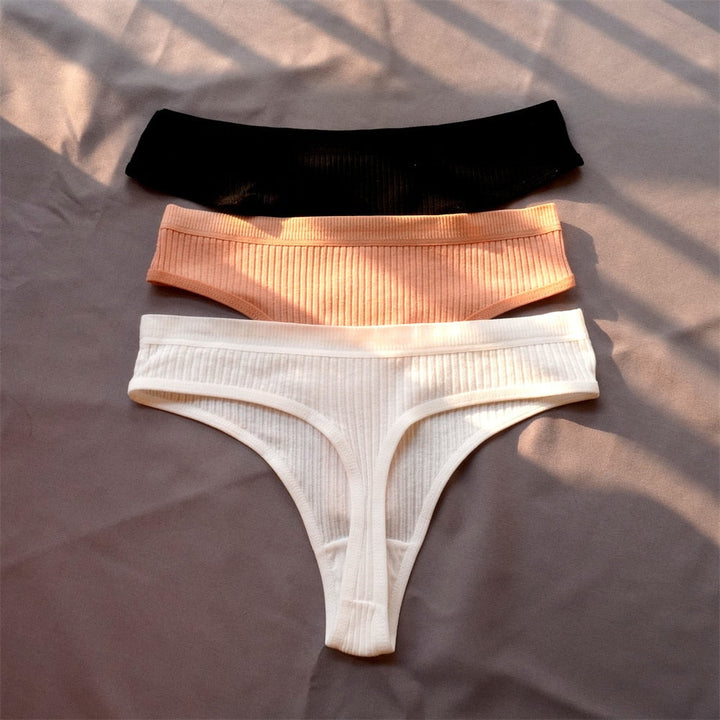 3-pack di mutandine in cotone