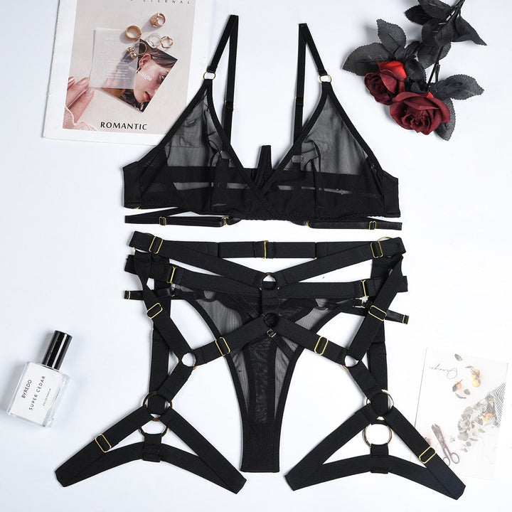 Set pigiama notturno con imbracature
