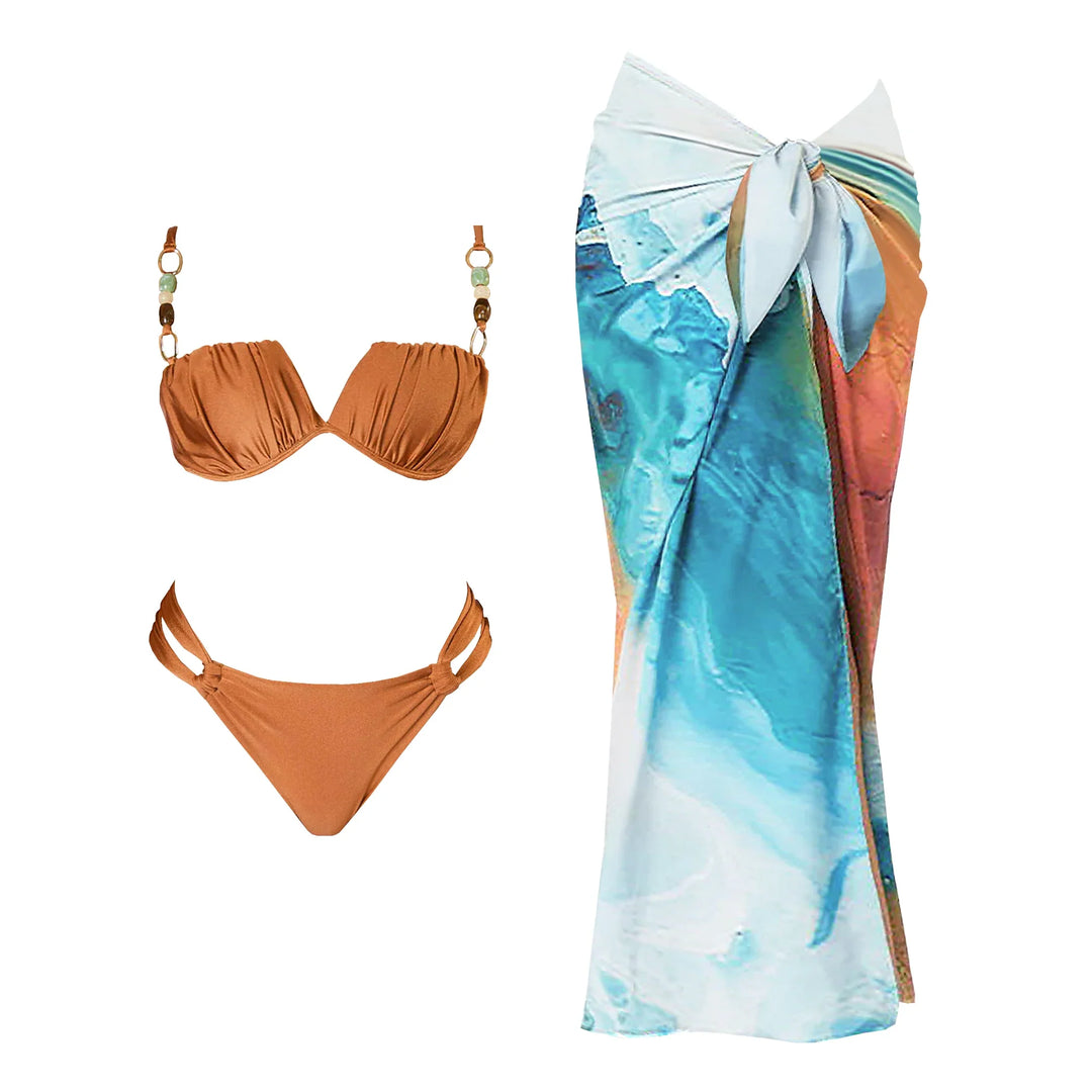 Set da spiaggia con bikini