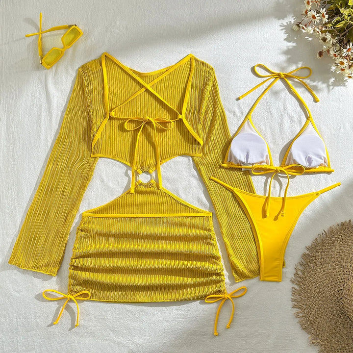 Costume da spiaggia 3 pezzi