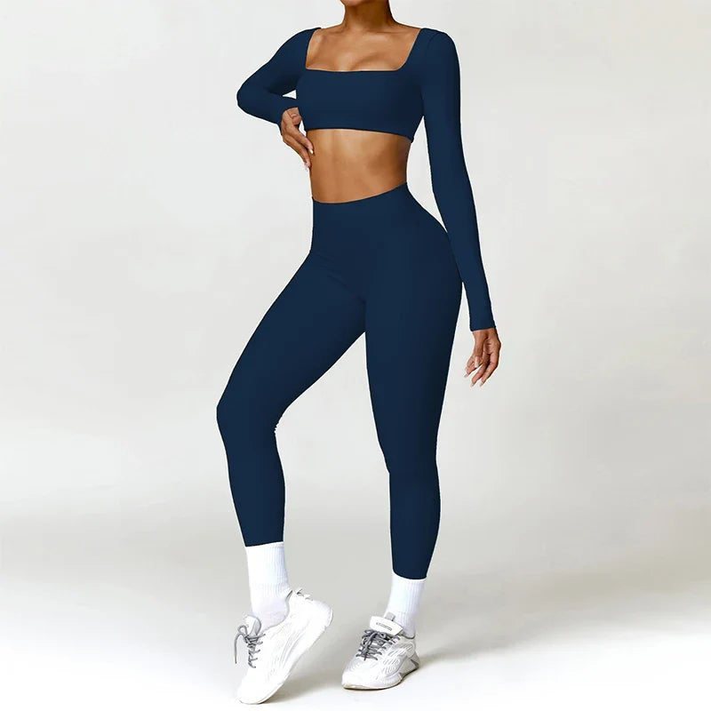 Completo sportivo con manica lunga