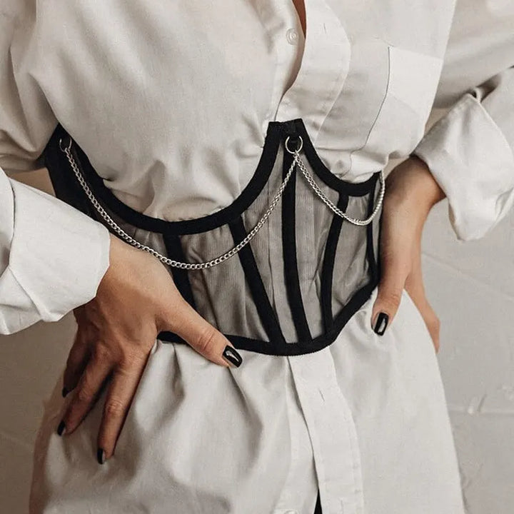 Corsetto con catenella