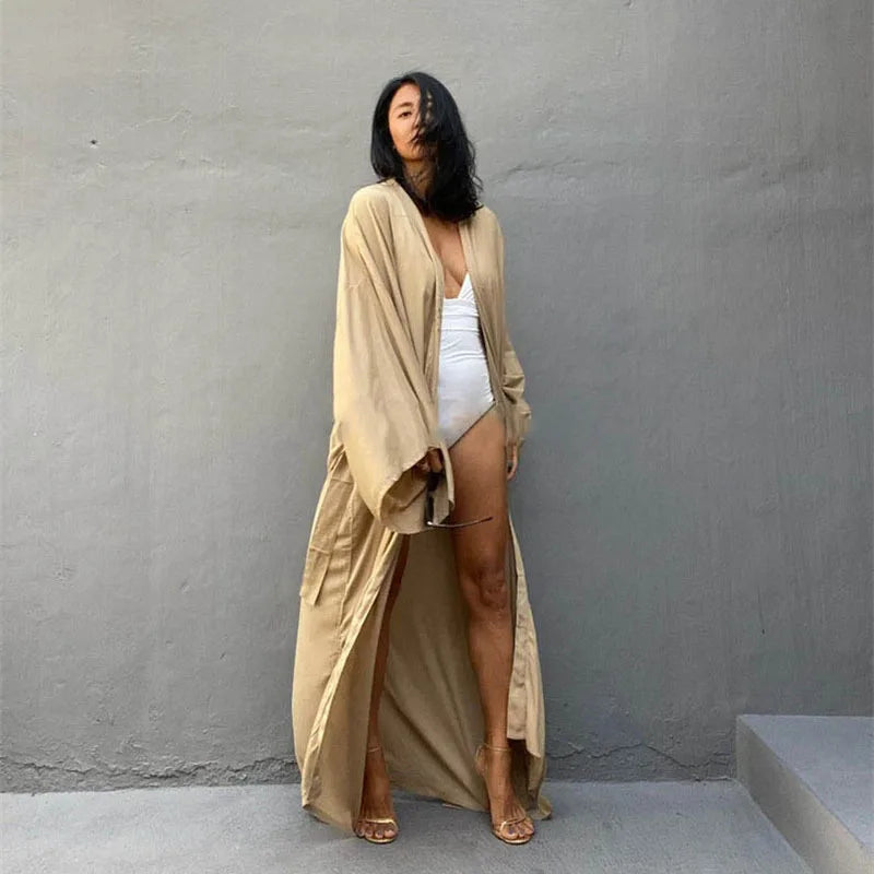 Kimono leggero con laccetti