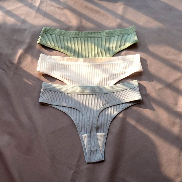 3-pack di mutandine in cotone