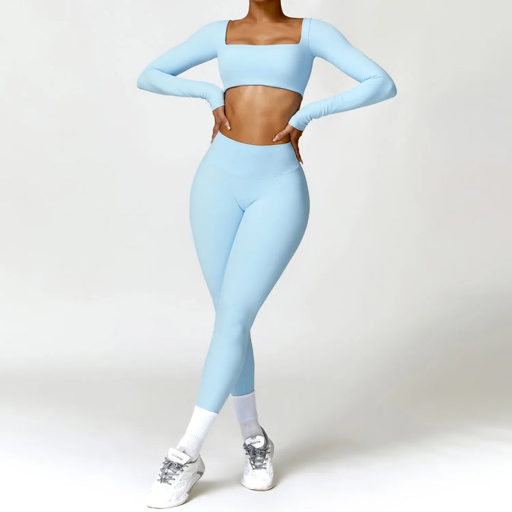 Completo sportivo con manica lunga