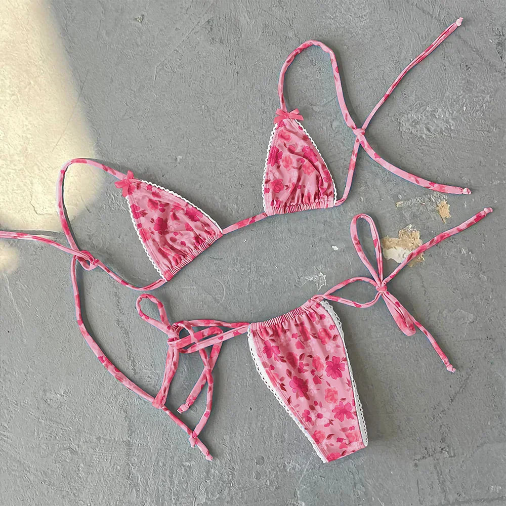 Bikini con laccetti
