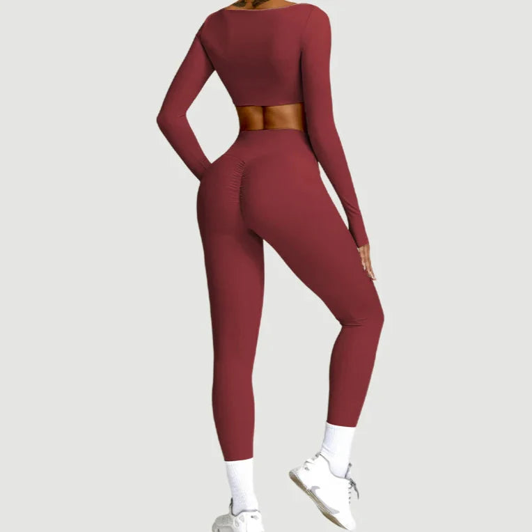 Completo sportivo con manica lunga