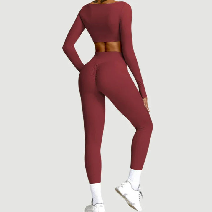Completo sportivo con manica lunga