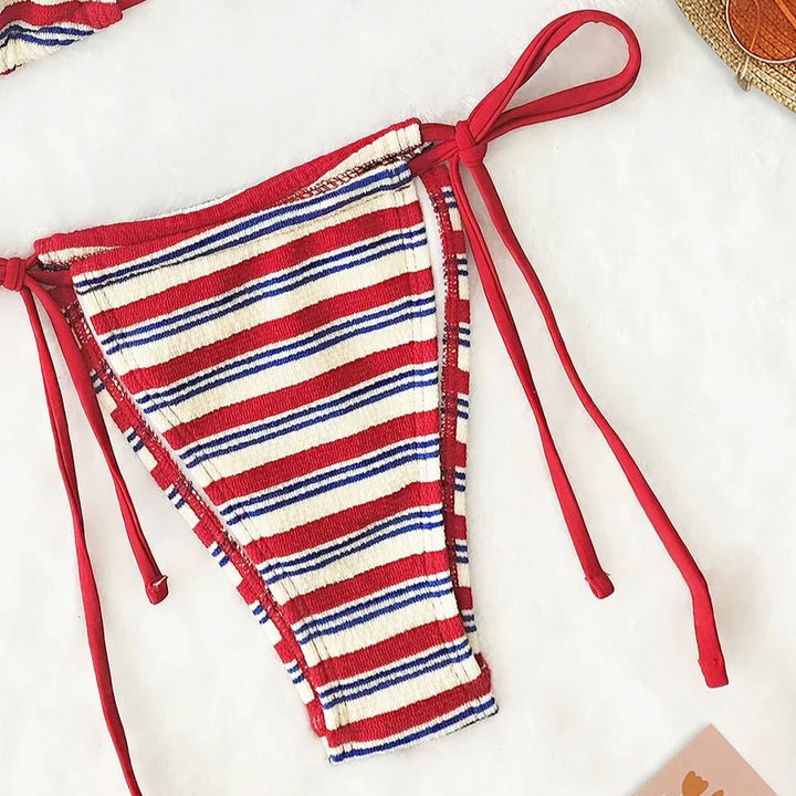 Costume da bagno 2 pezzi a righe