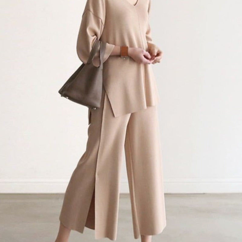 Completo abbigliamento casa morbido con cut-out