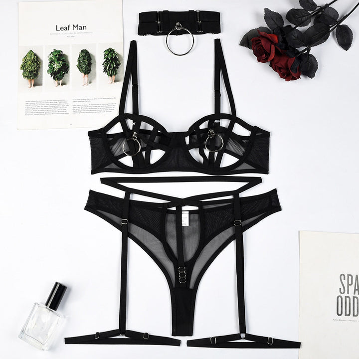 Set intimo con collarino