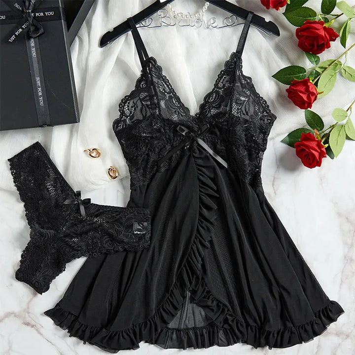 Completo intimo in pizzo