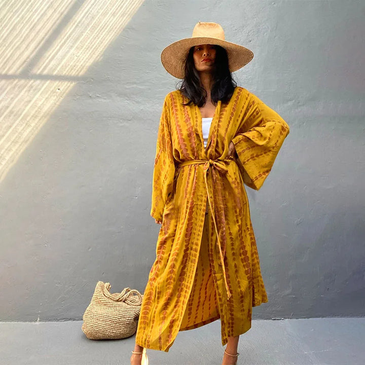 Kimono da spiaggia Tie Dye