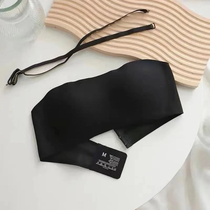 Reggiseno push up a tubo senza cuciture