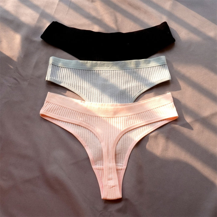 3-pack di mutandine in cotone