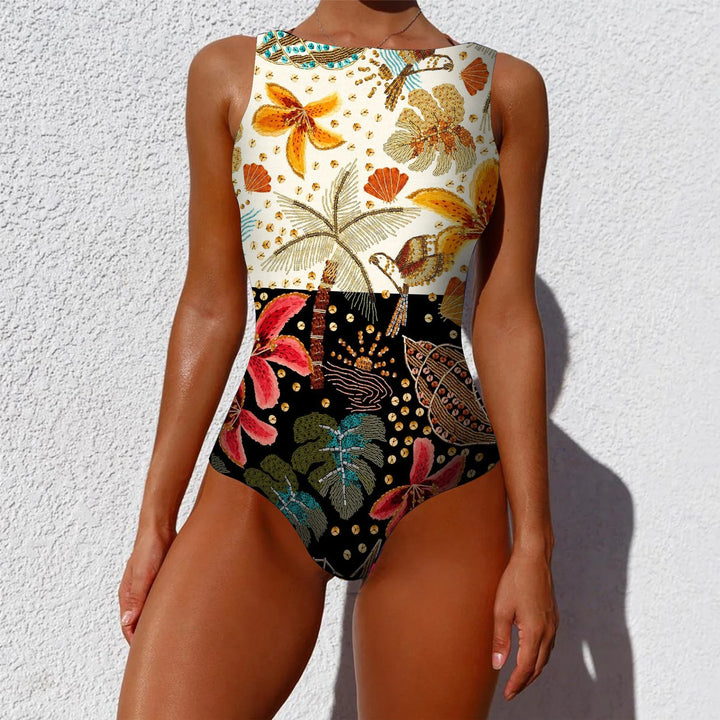 Costume da bagno intero con stampa