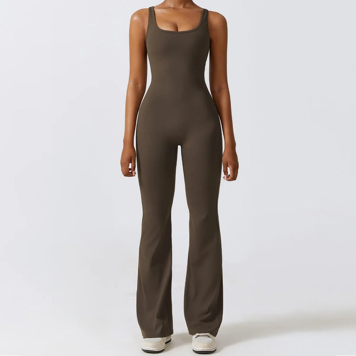 Tuta sportiva con effetto push-up