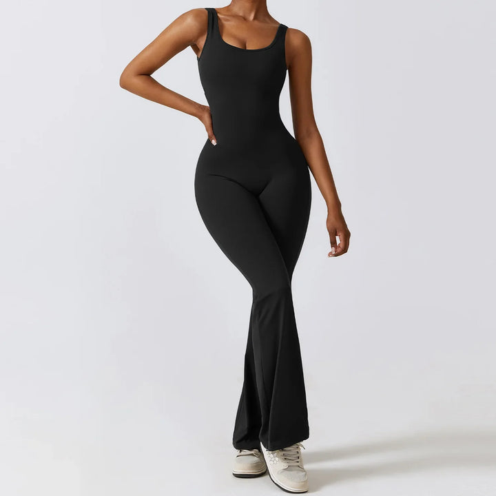 Tuta sportiva con effetto push-up