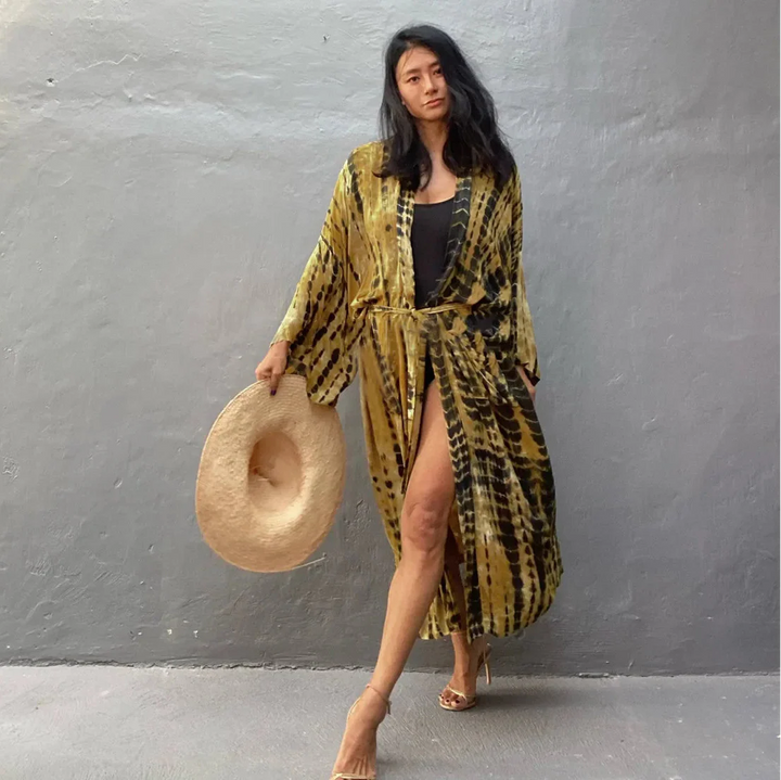 Kimono da spiaggia Tie Dye