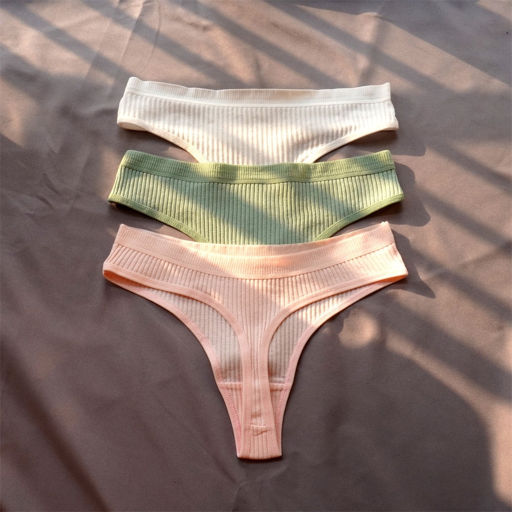 3-pack di mutandine in cotone