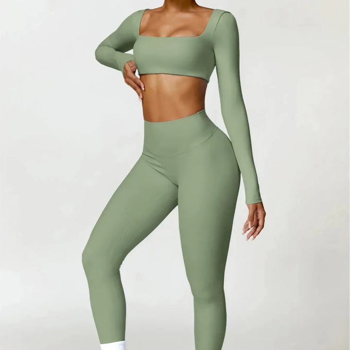 Completo sportivo con manica lunga