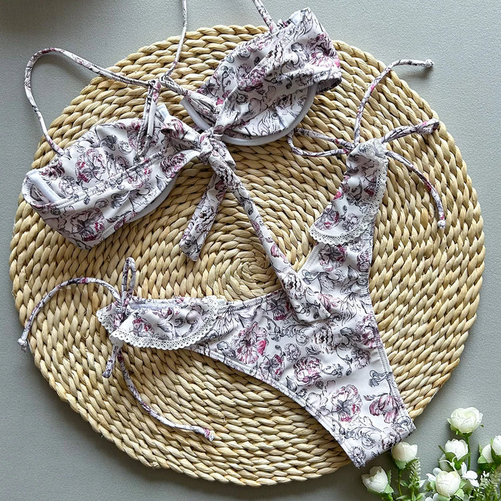 Bikini a fiori