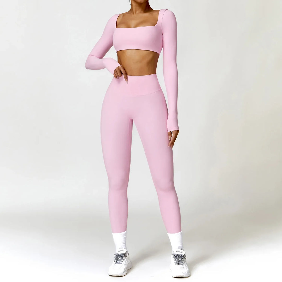 Completo sportivo con manica lunga