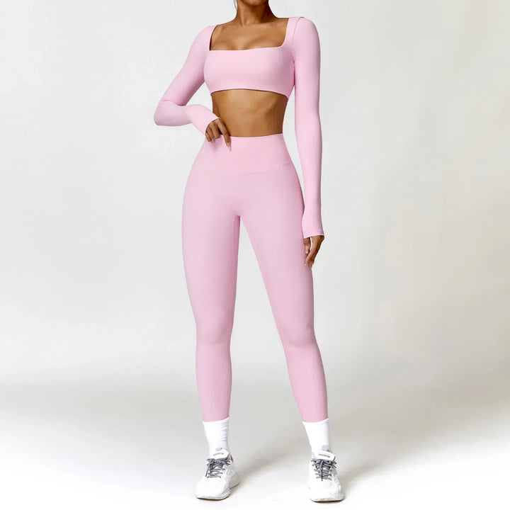 Completo sportivo con manica lunga