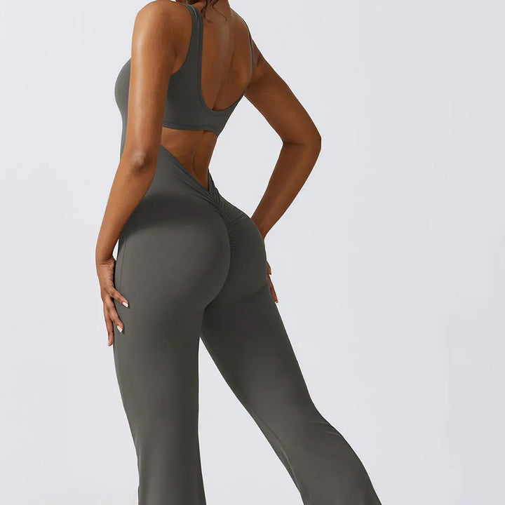 Tuta sportiva con effetto push-up