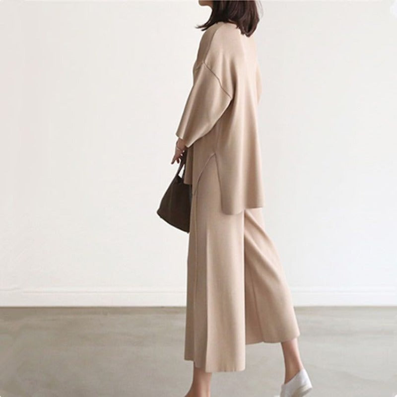 Completo abbigliamento casa morbido con cut-out